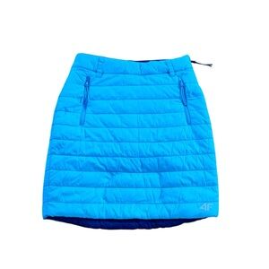 4F Down Puffer Skirt Reversible Size XS